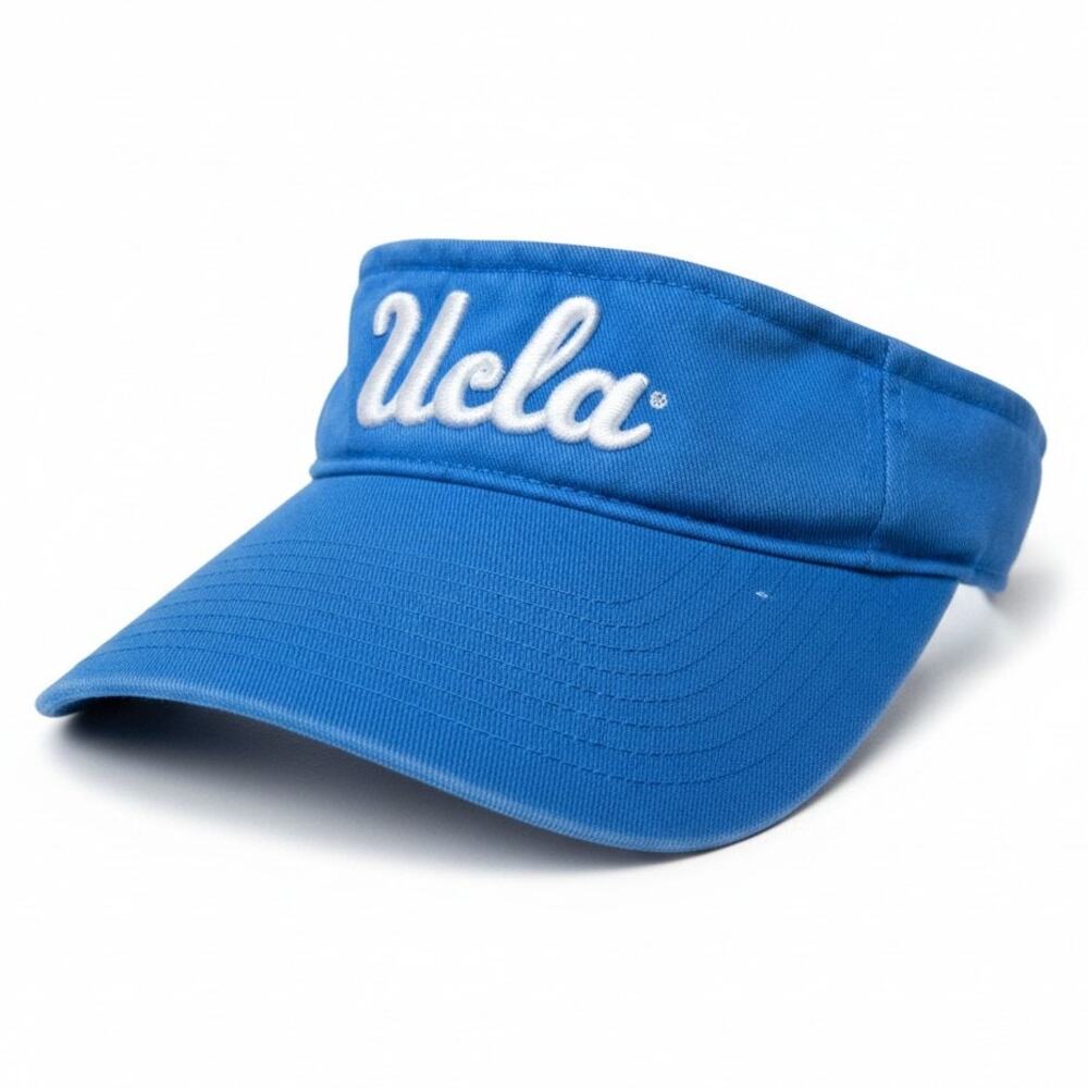UCLA Bruins 47 Brand Clean Up Light Blue White Spellout Adjustable Visor College